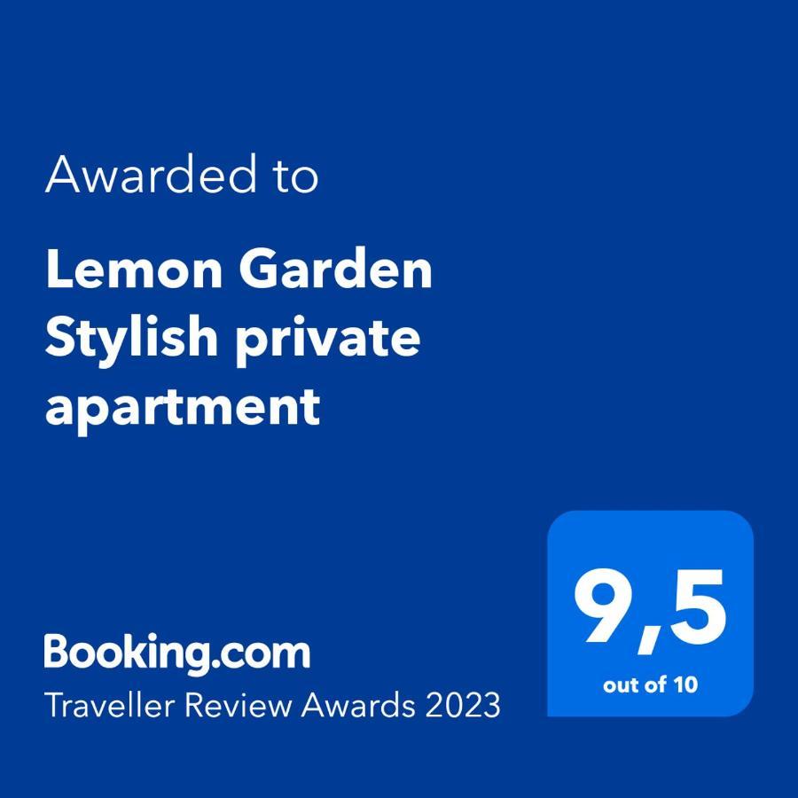 Lemon Garden Stylish Private Apartment Kalamata Exteriér fotografie